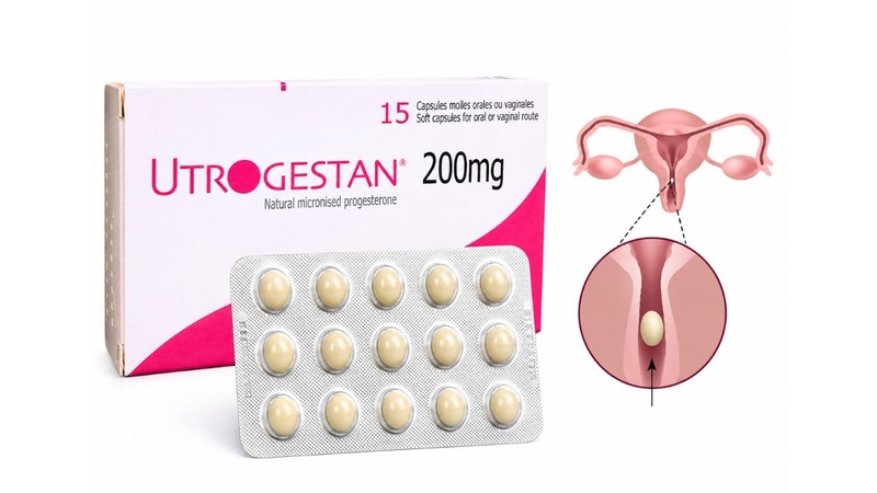Cách đặt thuốc Utrogestan 200mg đúng để đạt hiệu quả tốt