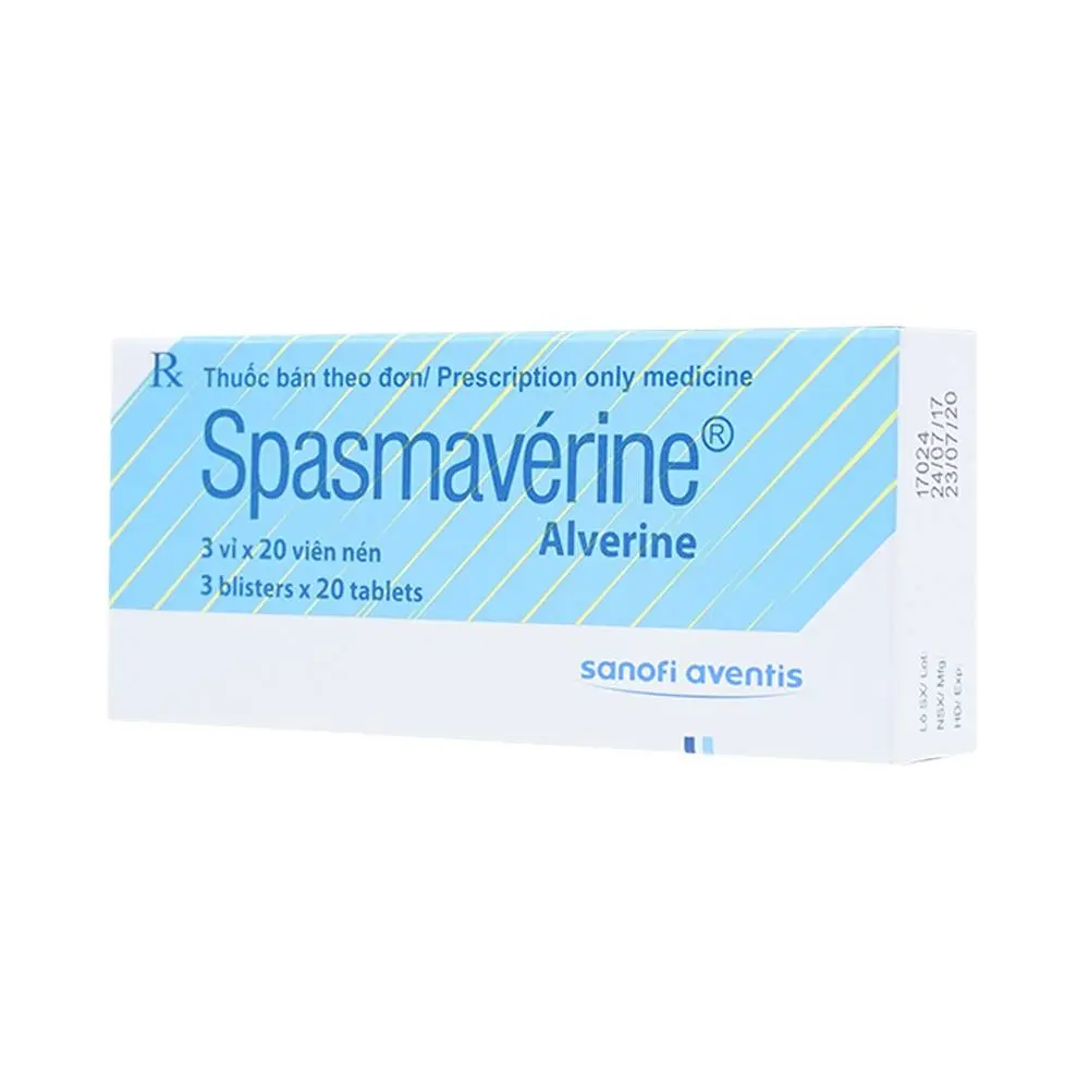 Spasmaverine là thuốc gì?